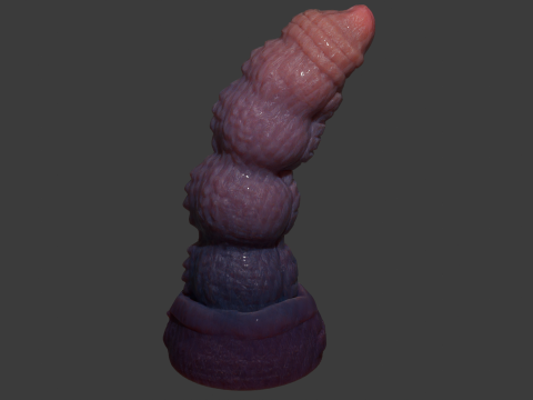 Nabad Dragon Penis Sextoy Rigged 3D-Modell