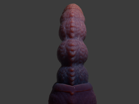 Nabad Dragon Penis Sextoy Rigged 3D-Modell