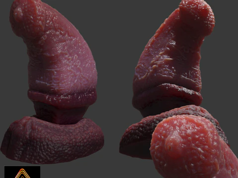 Fantasia Faegor Monster Sextoy Rigged Modelo 3D