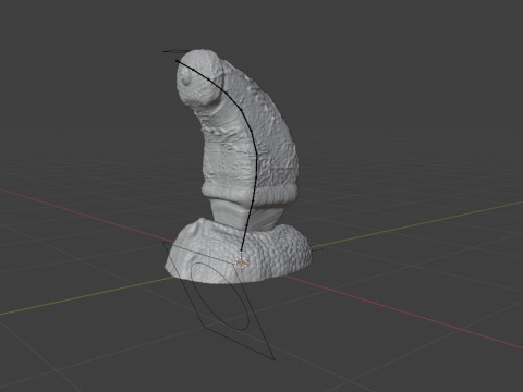 Fantasy Faegor Monster Sextoy Rigged 3D Модель