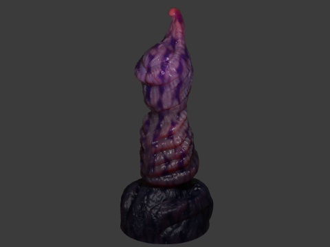 Nulliham Monster Sextoy Penis Rigged Modelo 3D