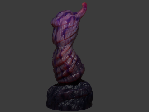 Nulliham Monster Sextoy Penis Rigged Modelo 3D