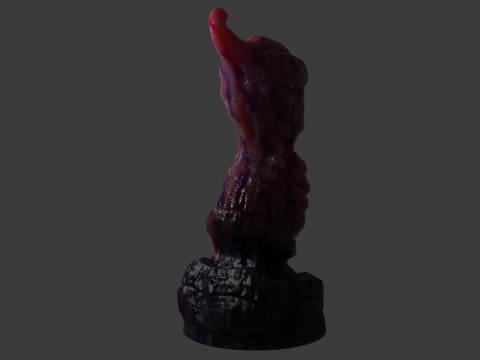 Nulliham Monster Sextoy Penis Rigged Modelo 3D
