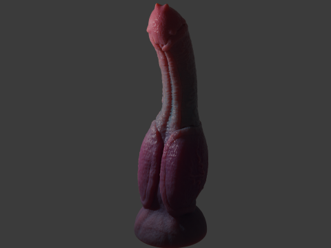 Lahrin Monster Penis Sextoy Rigged 3D Model