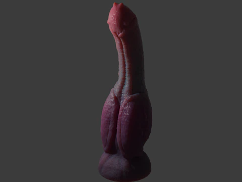 Lahrin Monster Penis Sextoy Rigged 3D Model