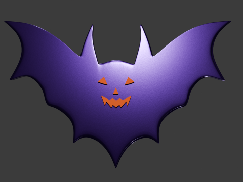 Spooky Batplug Sextoy 3D Модель