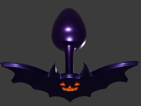 Spooky Batplug Sextoy 3D Модель