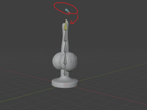 Tiny Dog Penis Sextoy Rigged Model 3D