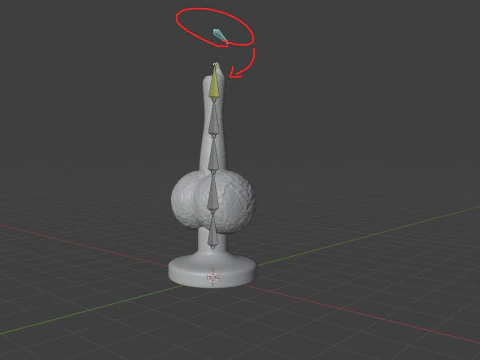 Tiny Dog Penis Sextoy Rigged 3D Model