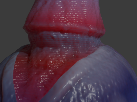 Fizz Fantasy Penis Sextoy Rigged 3D Model