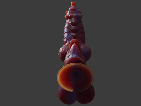 Fantasy Dragon Penis Sextoy Azerrath Rigged 3D Model