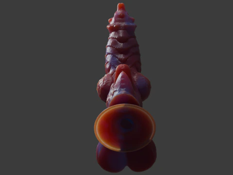 Fantasy Dragon Penis Sextoy Azerrath Rigged 3D Model