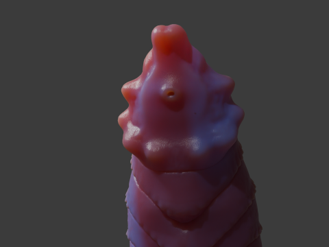 Fantasy Dragon Penis Sextoy Azerrath Rigged 3D Model