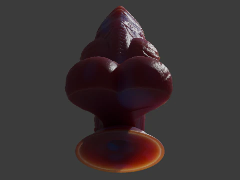 Fantasy Dragon Penis Sextoy Azerrath Rigged 3D Model