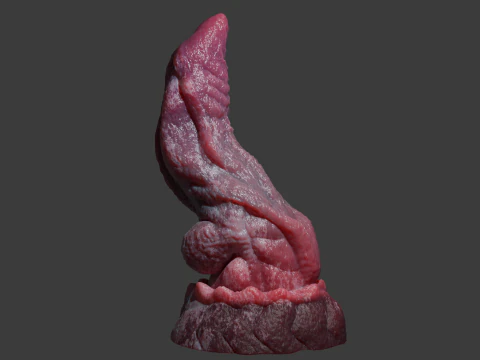 Fantasy Dragon Penis Sextoy Gorgrand Rigged 3D Модель