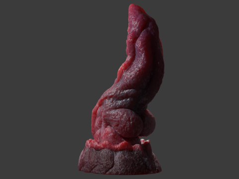 Fantasy Dragon Penis Sextoy Gorgrand Rigged 3D Модель