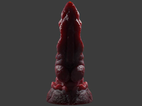 Fantasy Dragon Penis Sextoy Gorgrand Rigged 3D Модель