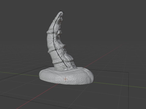 Fantasy Dragon Penis Sextoy Bordrazt Rigged Modelo 3D
