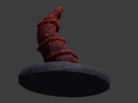 Fantasy Dragon Penis Sextoy Bordrazt Rigged Modelo 3D