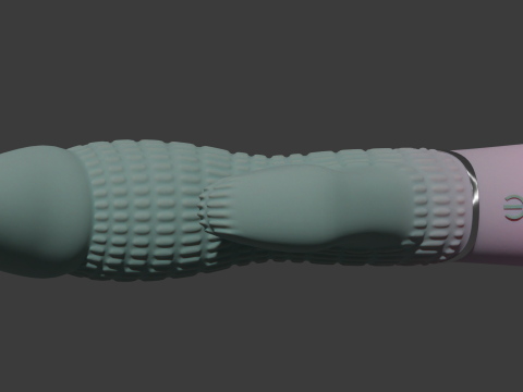 Minima Quon Dragon Vibrator Penis Sextoy Lowpoly Animated Rigged 3D 모델