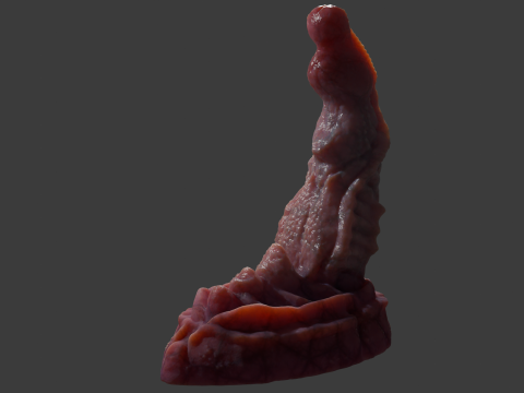 Dragon Penis Sextoy Lariastrax Low Poly Rigged Animated 3D Model