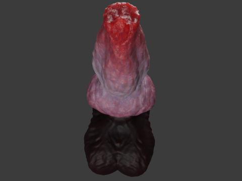 Dog Penis Sextoy Animated Rigged 3D Модель