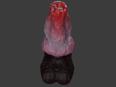 Dog Penis Sextoy Animated Rigged 3D Model