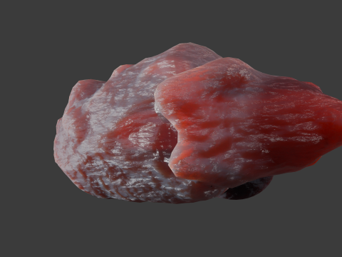 Mutant Penis Sextoy lowpoly Rigged 3D Модель