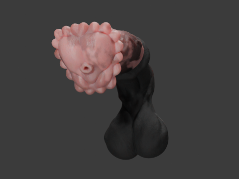 Horse Penis Rigged 3Dモデル