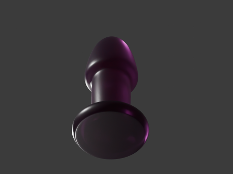 Wide Plug Sextoy 3D Модель