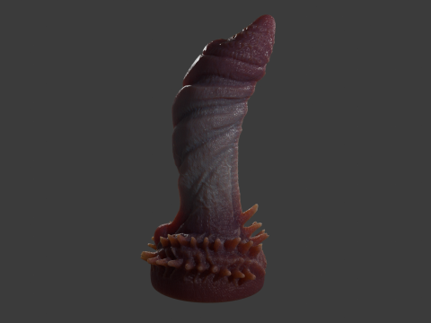 Zirugax Monster Penis Sextoy Rigged 3D Модель