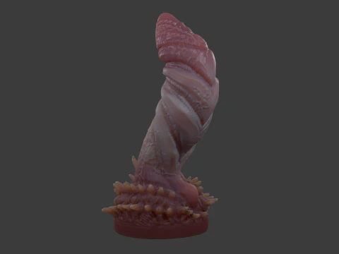 Zirugax Monster Penis Sextoy Rigged 3D Model
