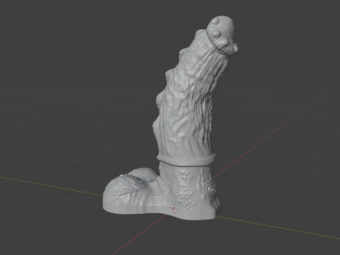 Holgarth Dragon Penis Sextoy Rigged 3D Model