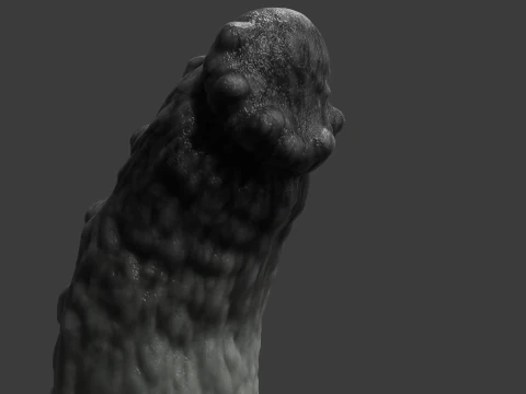 Holgarth Dragon Penis Sextoy Rigged 3D Model