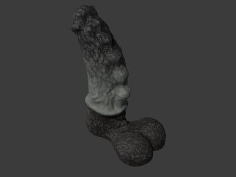 Holgarth Dragon Penis Sextoy Rigged 3D मॉडल