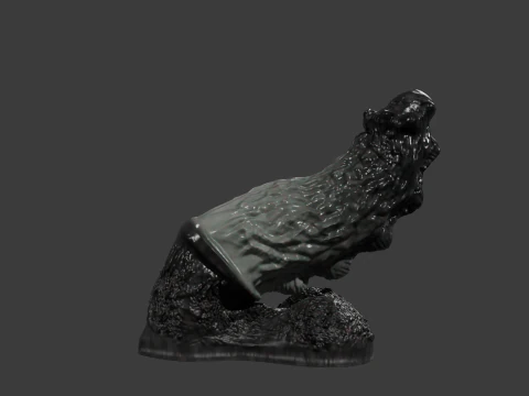 Holgarth Dragon Penis Sextoy Rigged 3D Model