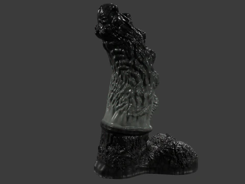 Holgarth Dragon Penis Sextoy Rigged 3D Model