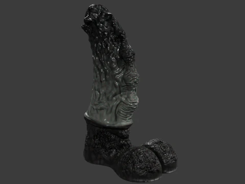 Holgarth Dragon Penis Sextoy Rigged 3D Model