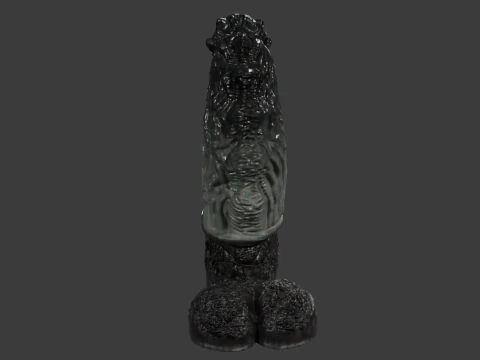 Holgarth Dragon Penis Sextoy Rigged 3D Model