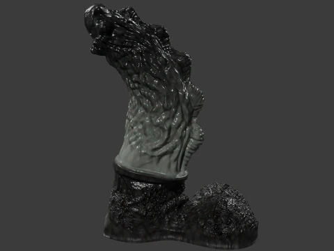 Holgarth Dragon Penis Sextoy Rigged 3D Model