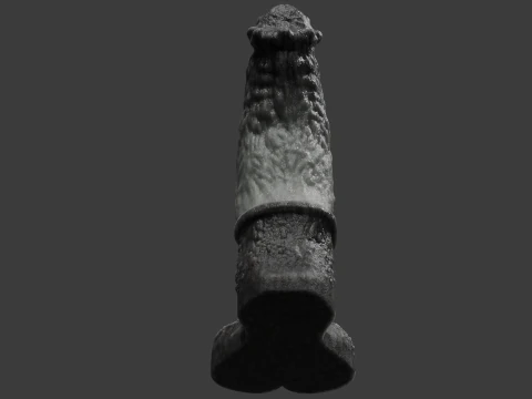 Holgarth Dragon Penis Sextoy Rigged 3D Model