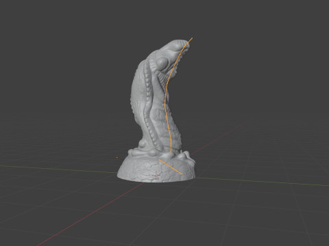 Fantasy Noellztrux Dragon Penis Sextoy Rigged Modelo 3D