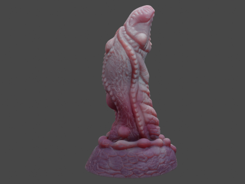 Fantasy Noellztrux Dragon Penis Sextoy Rigged Modelo 3D
