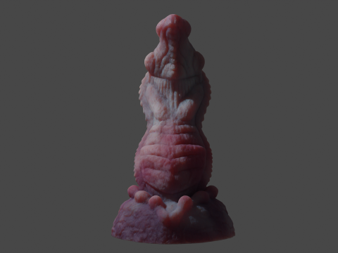 Fantasy Noellztrux Dragon Penis Sextoy Rigged Modelo 3D