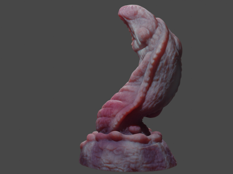 Fantasy Noellztrux Dragon Penis Sextoy Rigged Modelo 3D