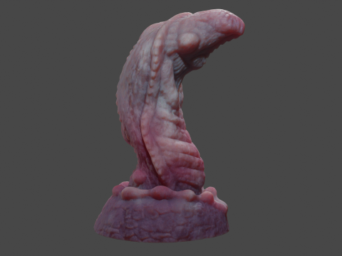 Fantasy Noellztrux Dragon Penis Sextoy Rigged Modelo 3D