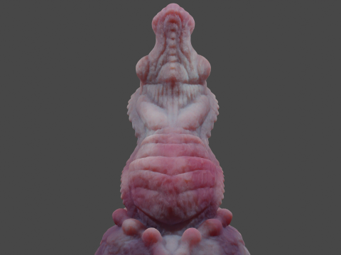 Fantasy Noellztrux Dragon Penis Sextoy Rigged Modelo 3D