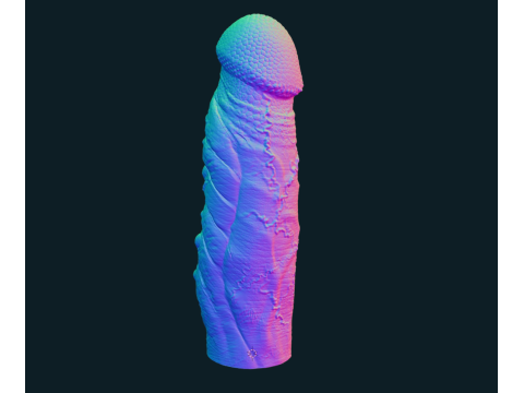 Mayram Monster Penis Rigged 3D Модель