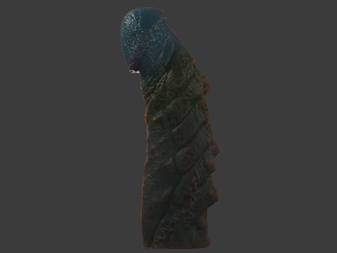 Mayram Monster Penis Rigged 3D Модель