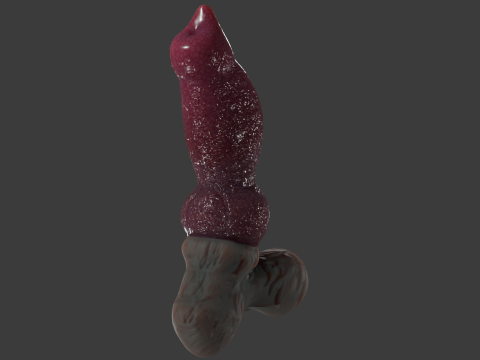 Jason Dog Penis Sextoy Rigged 3D Model
